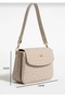 Women's Crossbody Bag with Chain Accessories - 2