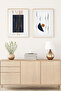 Wooden Framed Modern Painting Set Huhu108