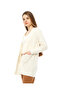 Women's Ecru Knitwear Cardigan - 4