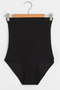 Elite Series Laser Cut Slip Corset Push Up Effect BLACK AND SKIN COLOR - 3