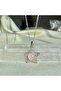 Pink Quartz Necklace with Star Design - 2