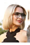 Green Drop Design Women's Sunglasses - Green Frame Glass - 3