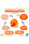 Orange Agate Heart Natural Stone Necklace - 2