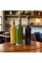 Handmade Decorative Vase Candlestick Wine Bottles Set of 3