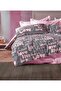 Single Child Duvet Cover Set Love Pink