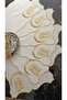 ramadan blessed printed placemat, placemat, american service 6 pieces