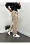Men's Pleated Baggy Comfortable Fit Fabric Trousers - 2