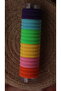 20-Piece Women's Colorful Elastic Hair Tie Set - 4