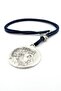 PHILIP V ANTIQUE GREEK MACEDON MEDALLY LEATHER MEN'S NECKLACE Q0648