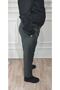 Men's Gray Classic Cut Pleated Fabric Trousers - 5