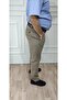Men's Plus Size Relaxed Cut Linen Trousers - 2