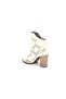 Women's Genuine Leather Heeled Shoes Beige - 8