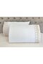 Lina Cappuccino French Laced Cream 2-Piece Pillowcase 50&70
