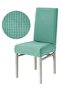 Green Lycra Washable 6-Piece Chair Cover