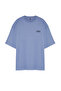 Lilac Oversize Large Size Comfortable Cotton T-Shirt - TMNSS24BF00023 - 8