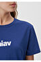 Miav Printed Navy Blue T-Shirt Regular Fit / Normal Cut 1610622-70722 - 4
