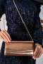 Women's Rose Patent Leather Mini Box Shoulder Evening Dress Bag - 2