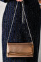Women's Rose Patent Leather Mini Box Shoulder Evening Dress Bag - 4