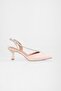 Women's Hush Ten Matte Satin Stone Heeled Shoes Stiletto - 2