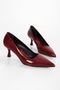 Women's Javier Claret Red Patent Leather Stiletto