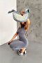Flexible Sandy Fabric Midi Length Pencil Cut Evening Dress - 2