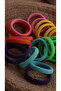 20-Piece Women's Colorful Elastic Hair Tie Set - 3
