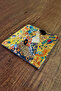 Natural Stone Trivet 15x15cm Gustav Klimt Works Printed Stone Trivet - 2