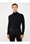 Turtleneck Long Sleeve Men's Knitwear Sweater - 3