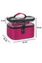 Women's Makeup Bag Two Compartments Travel Care Organizer Makeup Bag - 2