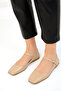 Tan Patent Leather Women's Ballerinas 18897 - 4