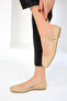 Tan Patent Leather Women's Ballerinas 18897