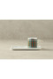 Christmas Tree New Bone China Coffee Cup Set with Tray Dark Green - 2