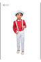 Boy's April 23 Show Costume Pants Long Sleeve Shirt Bow Tie Set NBL2424