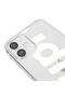 حافظة هاتف من السيليكون الشفاف بتصميم SUP لهاتف iPhone 12 Mini - 3