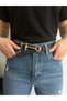 Design Long Buckle Thin Women's Belt, Coat Belt, Shirt Belt, Dress Belt - 2