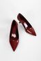 Women's Javier Claret Red Patent Leather Stiletto - 3