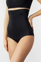 Elite Series Laser Cut Slip Corset Push Up Effect BLACK AND SKIN COLOR - 4