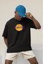 Kobe Bryant Los Angeles Lakers Printed Black Oversize Unisex T-shirt - 2