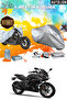 BAJAJ PULSAR F250 REAR BAG COMPATIBLE ULTRA PROTECTIVE MOTOR BRANDA