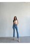 Iceblue Crop Fit Women's Pants Straight New Model New Jeans Maria - 2