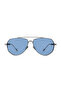 Sunglasses N27 Silver Jelly Blue