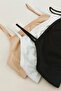 Girl's Non-Pad Organic Cotton Half Tank 3-Piece Training Bra - 2