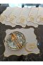 ramadan blessed printed placemat, placemat, american service 6 pieces - 3