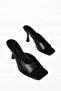 S590033109 Black Thin Heeled Women's Slippers - 5