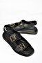 S518108309 Black Women's Sandals - 6