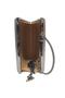 Women's Platinum Color Plating Evening Dress Clutch Portfolio Bag - 6
