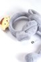 Children's and Adult Cute Movable Plush Earmuffs with Gray Teddy Bear - 2