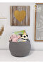 Wicker, jute basket, organizer, decorative curved basket, flower pot, bohemian style basket, - 2