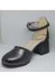 Miniwomen 771 Children's Stoned Closed Front and Back Side Open Heeled Evening Dress Shoes - 4