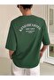 Kind Hearted - Printed Oversize Crew Neck Short Sleeve T-Shirt